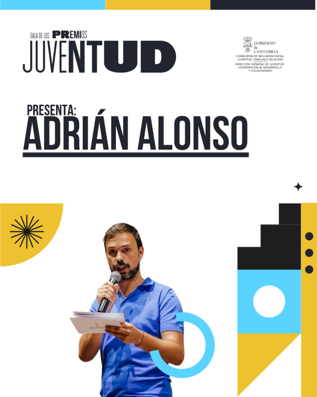 Gala de los Premios Juventud 2026 presenta Adrián Alonso