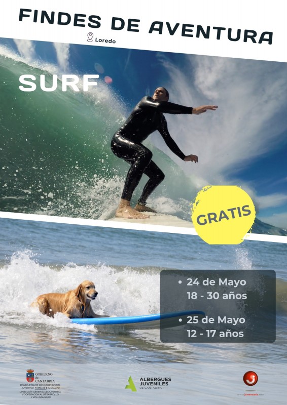 Findes de Aventura SURF en Loredo