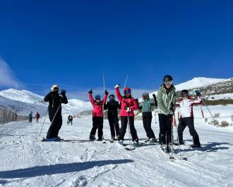 Esquiando en Alto Campoo - Findes de Nieve