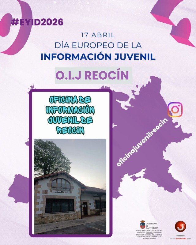 Día de la Información Juvenil 2026 reocin
