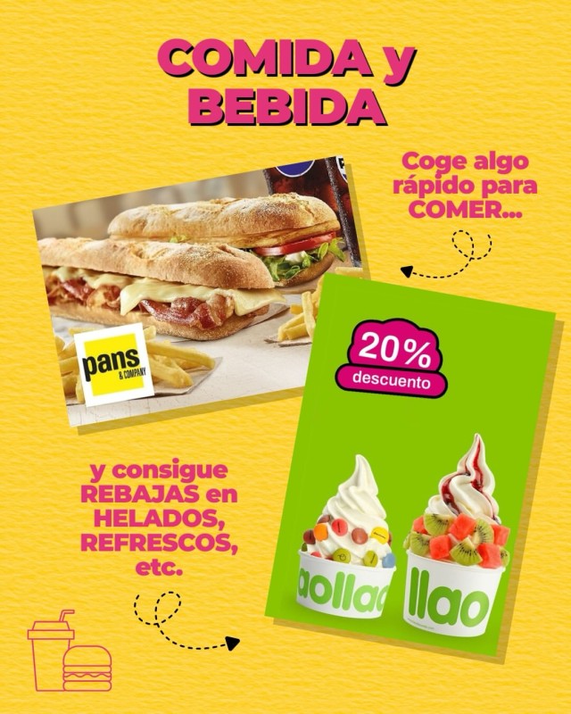 descuentos en comida con tu carnet joven