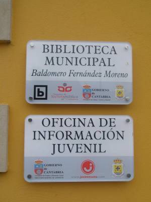 Logo de la Oficina de Informacion Juvenil y Biblioteca Municipal