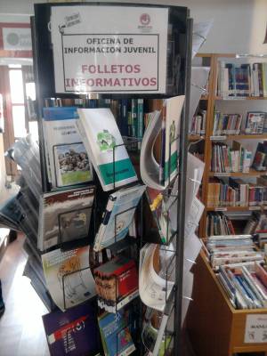 Compartimos espacio con la biblioteca municipal