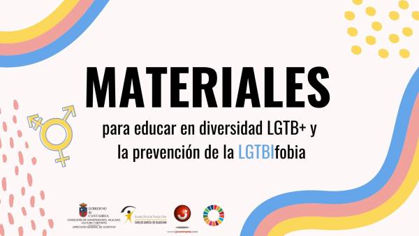 portada materiales educar en diversidad LGTBI iconos