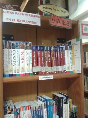 Compartimos espacio con la biblioteca municipal